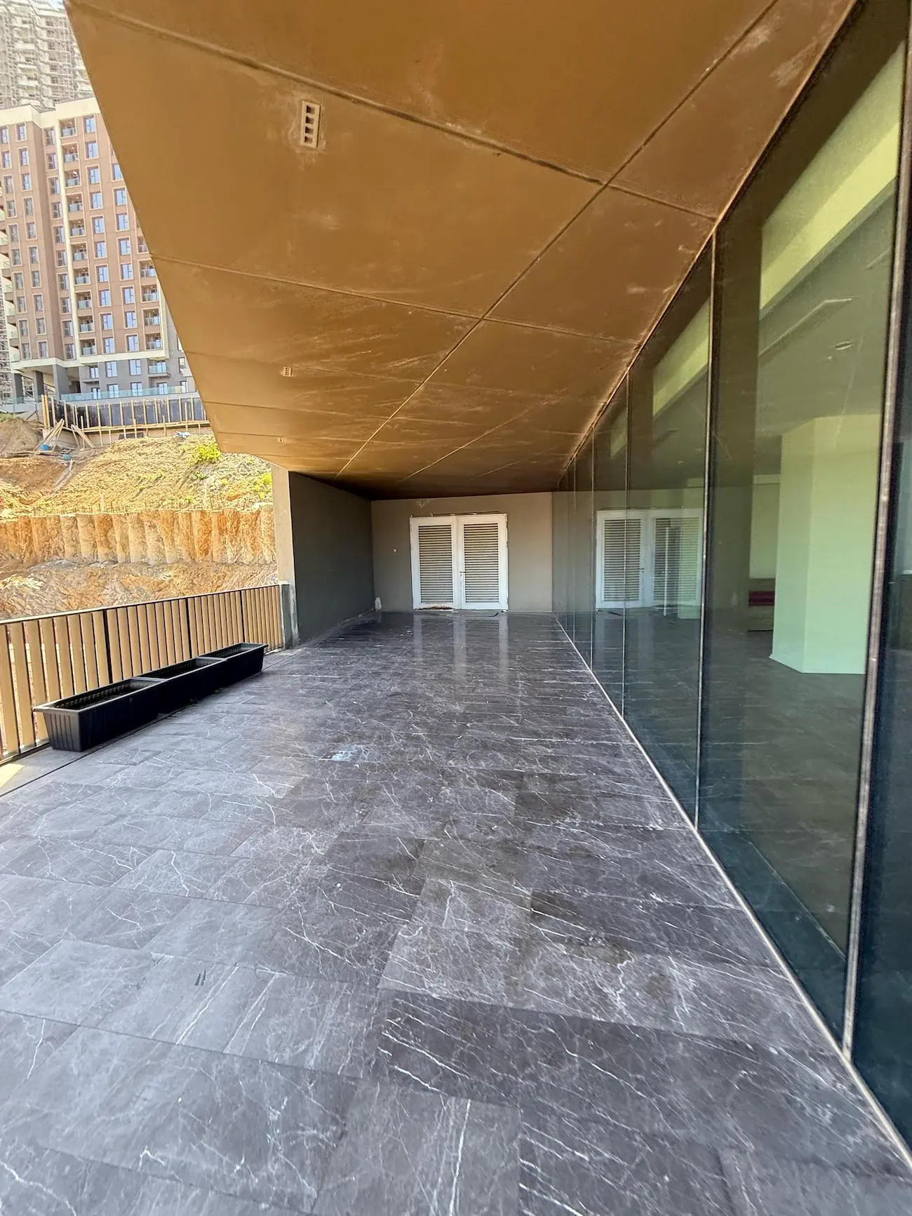 Large terrace